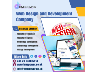 Web Design and Development Company in London | BmsPower