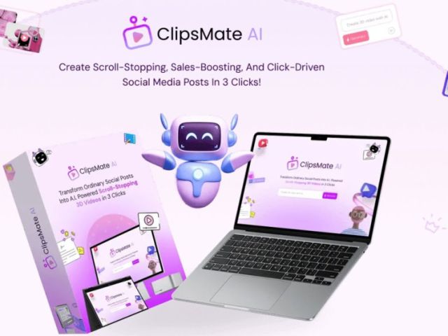 clipsmate-ai-review-turn-any-content-into-viral-3d-videos-without-editing-skills