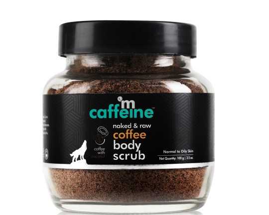 mcaffeine-sustainable-unisex-naked-raw-tan-removal-coffee-body-scrub-100-g