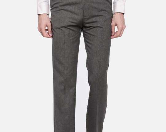 arrow-men-brown-smart-regular-fit-solid-formal-trousers
