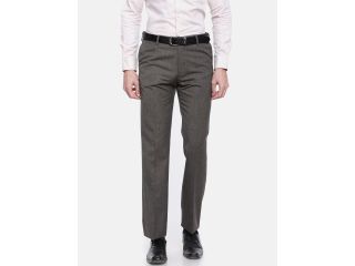 arrow-men-brown-smart-regular-fit-solid-formal-trousers-small-0