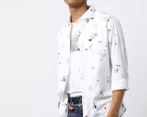 printed-slim-fit-shirt-with-patch-pocket