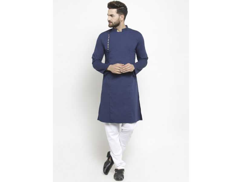 purple-state-men-navy-blue-solid-straight-kurta-small-0