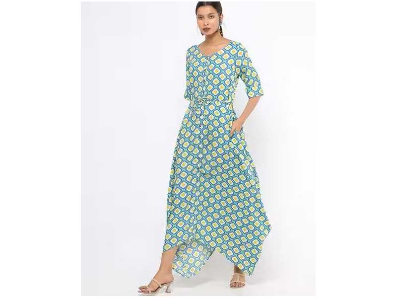 geometric-print-maxi-a-line-dress-with-insert-pockets-small-0