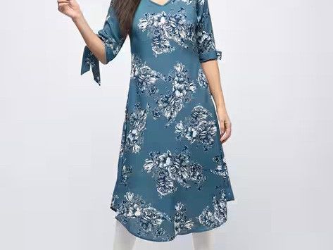 floral-print-straight-kurta