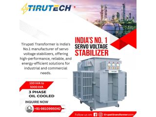 servo-voltage-stabilizer-manufacturer-noida-3-phase-oil-cooled-stabilizer-supplier-delhi-small-0