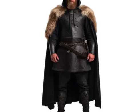 the-shadowborn-jarl-handmade-suede-leather-medieval-hooded-fur-cloak