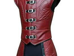 the-scarlet-phantom-red-leather-warrior-jerkin-medieval-armor-big-0