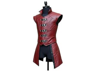 the-scarlet-phantom-red-leather-warrior-jerkin-medieval-armor-small-0