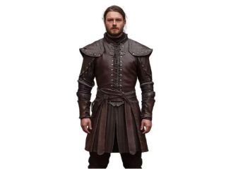 iron-huntsman-brown-leather-jerkin-medieval-cosplay-armor-small-0