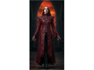 gothic-vampire-trench-coat-dark-fantasy-witch-costume-for-cosplay-small-0