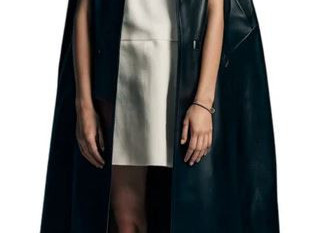 the-black-priestess-leather-cape-gothic-cloak-long-hooded-big-0