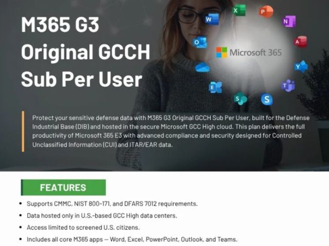 black-friday-cyber-monday-special-m365-g3-gcch-license-for-defense-contractors