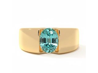 elegant-18k-yellow-gold-mens-wedding-bands-with-paraiba-tourmaline-small-0