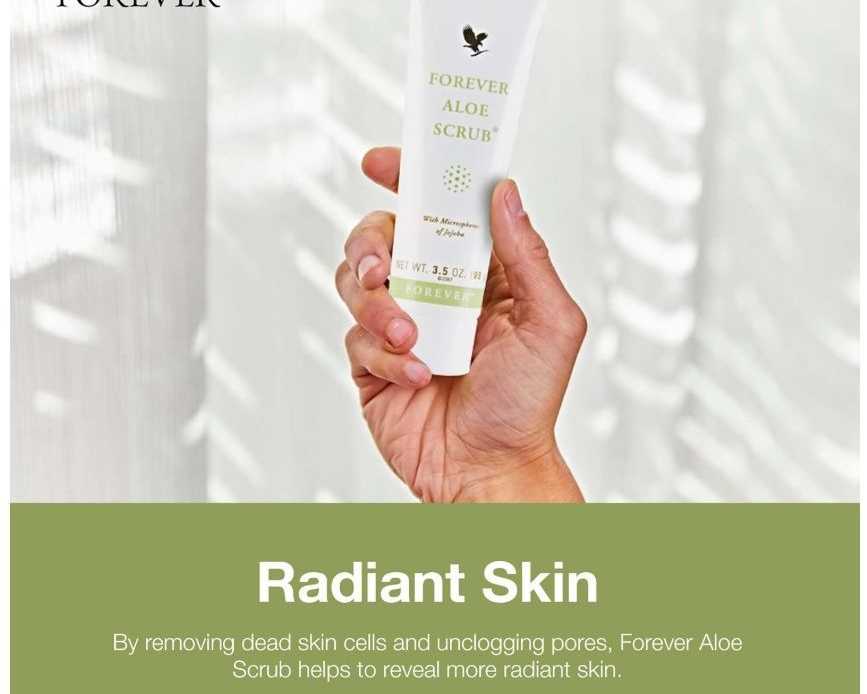 forever-aloe-scrub-gentle-exfoliation-for-radiant-skin