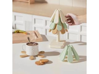 4pcs-silicone-tree-shape-heat-resistant-trivet-set-small-0