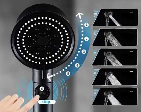 five-color-wind-turbine-shower-head-high-pressure-56-speed