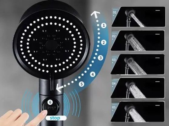 five-color-wind-turbine-shower-head-high-pressure-56-speed