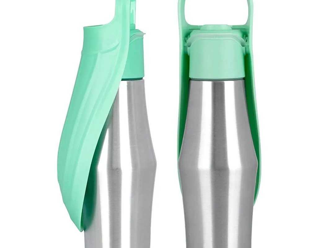 portable-silicone-dog-water-bottle