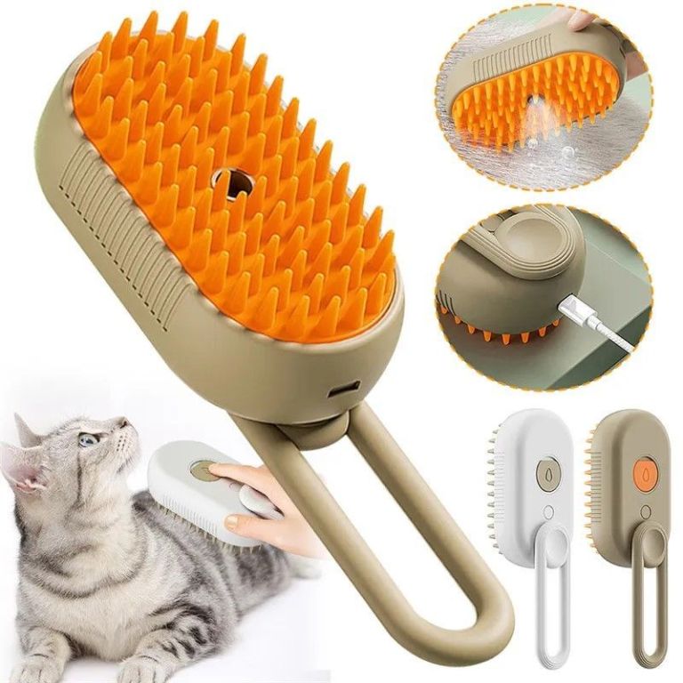 3-in-1-electric-steam-pet-grooming-brush-big-0