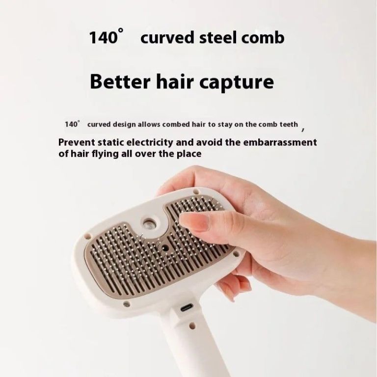 pet-spray-comb-one-click-anti-flying-hair-grooming-brush-big-1