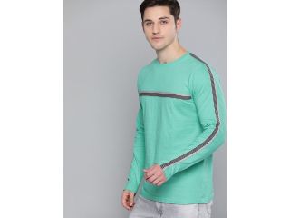 difference-of-opinion-men-sea-green-striped-round-neck-t-shirt-small-0