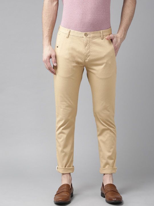 blackberrys-men-beige-slim-fit-self-design-regular-trousers-big-0