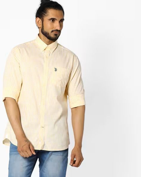 checked-slim-fit-cotton-shirt-big-0