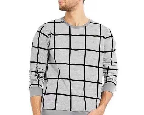 checks-slim-fit-t-shirt