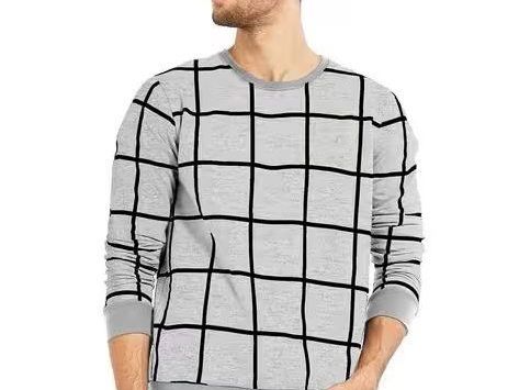 checks-slim-fit-t-shirt