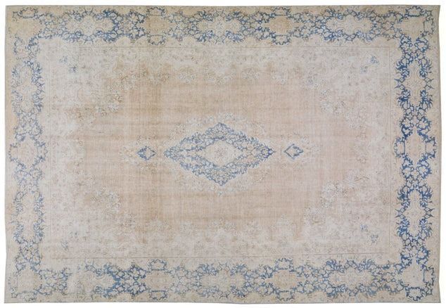 rare-vintage-persian-rugs-hand-knotted-wool-big-0