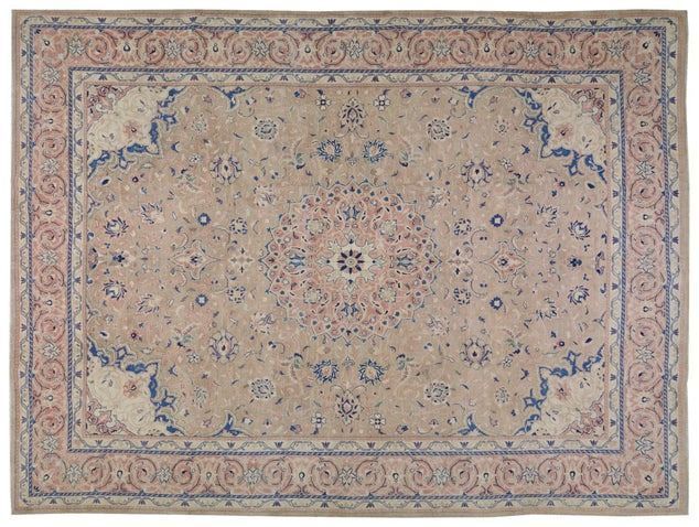 rare-vintage-persian-rugs-hand-knotted-wool-big-1