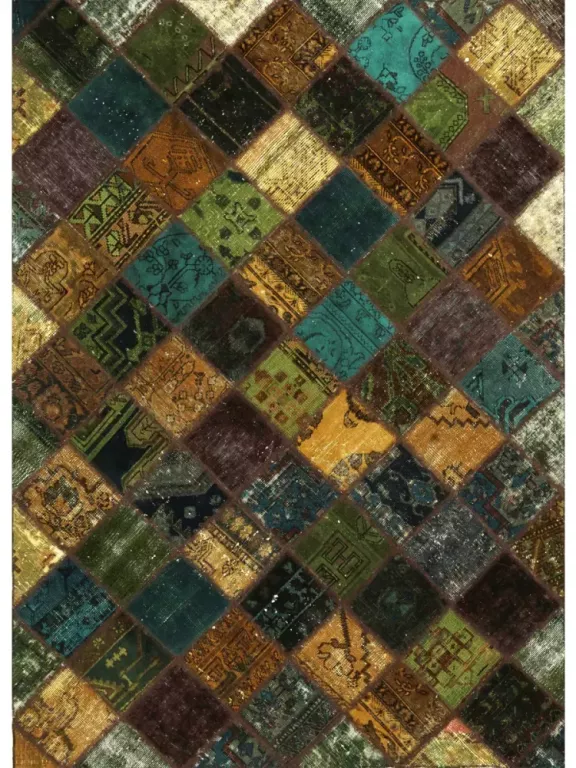 5x7-multicolor-vintage-persian-patchwork-area-rug-110157-big-0