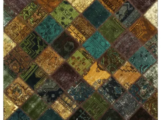 5x7-multicolor-vintage-persian-patchwork-area-rug-110157