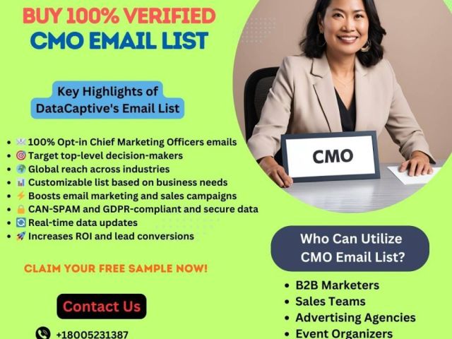 access-100-verified-cmo-email-list-usa