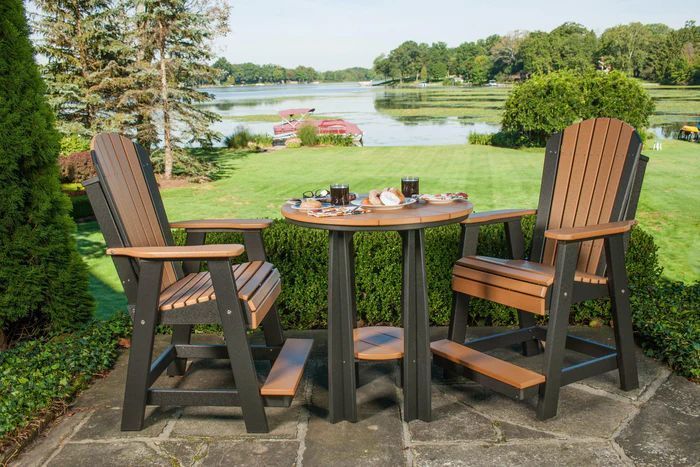 luxcraft-counter-height-recycled-plastic-adirondack-chair-big-0