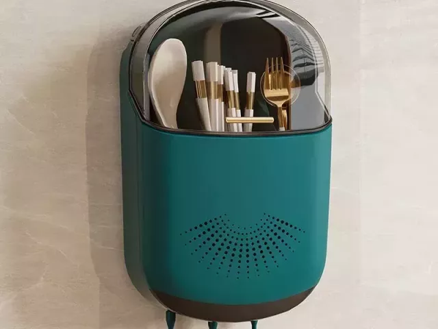 kitchen-cutlery-storage-box-wal-mount-tableware-storage-holder