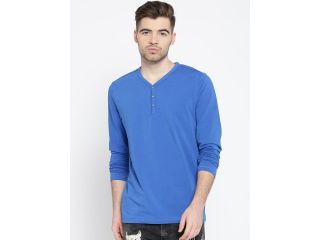 jack-jones-men-blue-solid-henley-neck-t-shirt-small-0