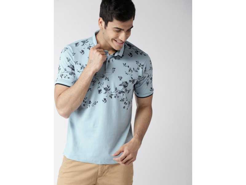 mast-harbour-men-blue-printed-polo-collar-t-shirt-small-0