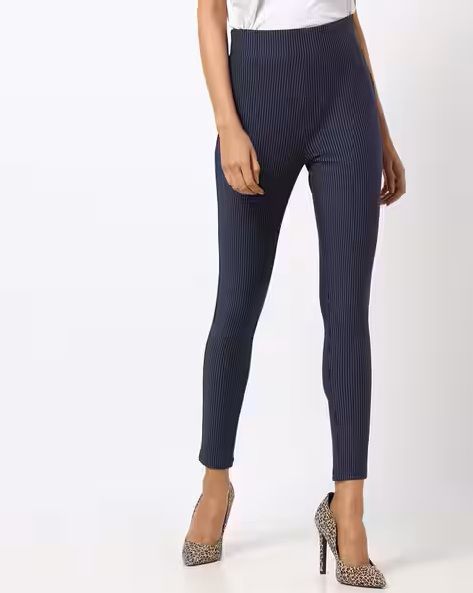 striped-high-rise-treggings-big-0