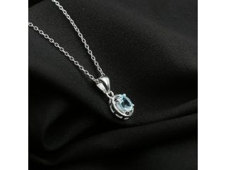 sky-blue-topaz-pendant-necklace-for-girlfriend-small-0