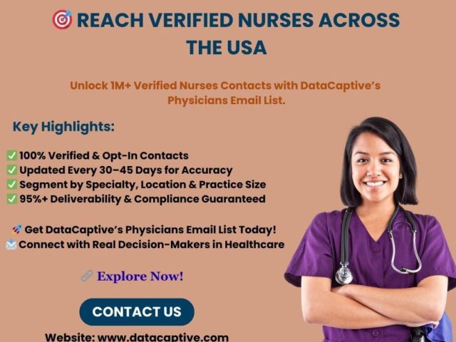 access-100-verified-nurses-email-list-usa
