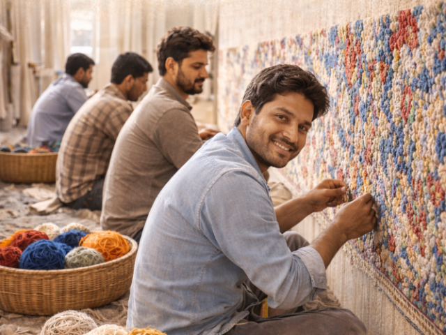 buy-handmade-hand-knotted-wool-carpet-online