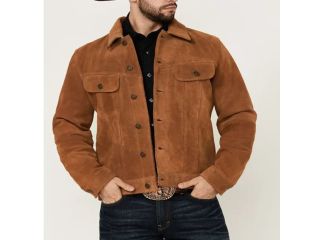 mens-brown-suede-trucker-jacket-warm-casual-style-by-stegaro-small-0