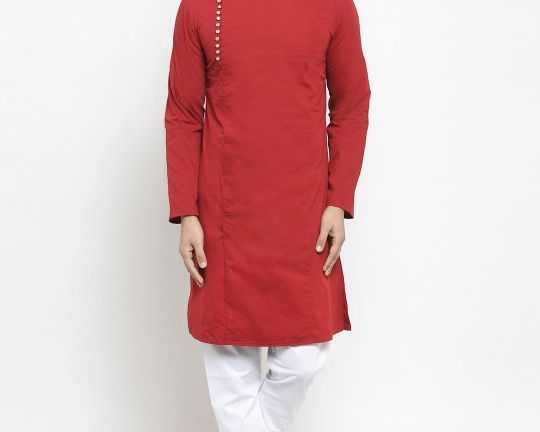 purple-state-men-maroon-solid-kurta