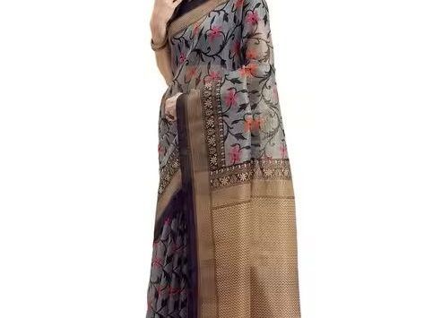 floral-print-sheer-through-saree
