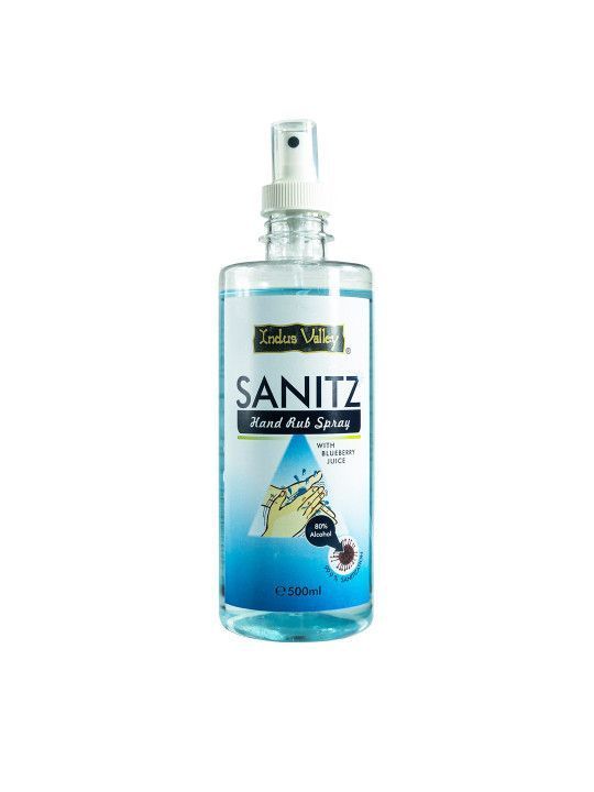 indus-valley-hand-rub-spray-sanitizer-with-blueberry-juice-500ml-big-0