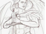 drawing-of-archangel-michael