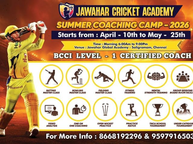 jawahar-cricket-academy-summer-coaching-camp-2026-chennai