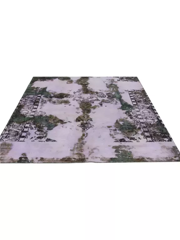 6x7-square-vintage-distressed-overdyed-persian-rug-109708-big-1